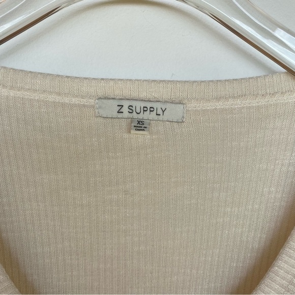 Z SUPPLY Dana Rib Hacci Top Womens size XS - Picture 6 of 9